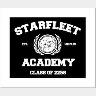 Starfleet Acadmey Class of 2258 White Posters and Art
